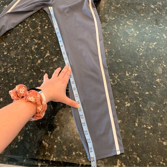 Vuori Track Legging Azure Blue Workout Yoga Pants M - Picture 7 of 12